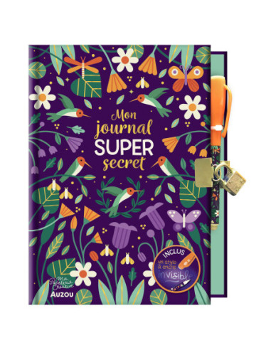 Ma papeterie créative - mon carnet secret - encre invisible