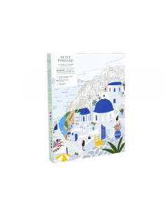 Coffret peinture au numéro - Santorini par Maja Tomljanovic - La petite épicerie