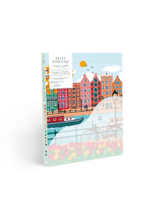 Coffret peinture au numéro - Amsterdam par Nidhi Kachhadiya - La petite épicerie
