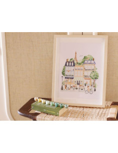 Coffret peinture au numéro - Paris par Sabina Fenn - La petite épicerie 2