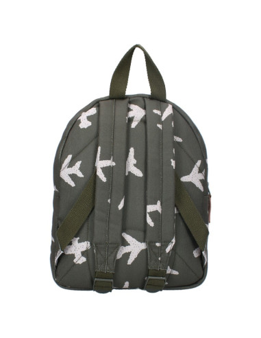 Sac à dos enfant avions kaki