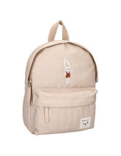 Sac à dos enfant brodé lapin sable 2