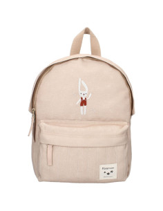 Sac à dos enfant brodé lapin sable