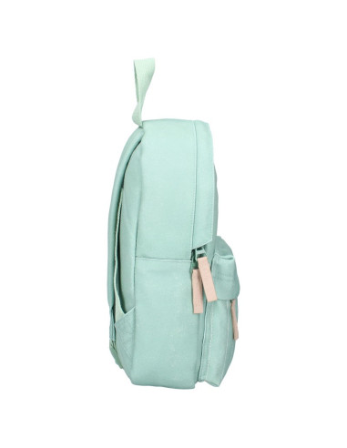 Sac à dos enfant brodé renard vert