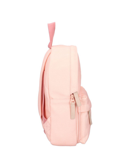Sac à dos enfant brodé souris rose