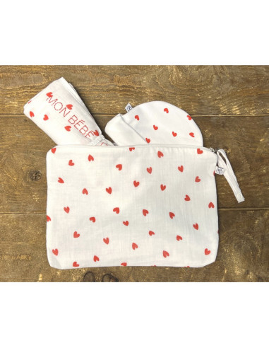 Baby trousse coeurs