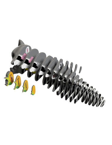 Eugy 3D Raton Laveur - Puzzle animal nocturne écologique