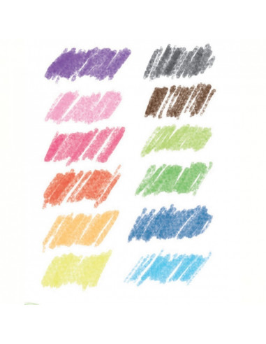 8 crayons doubles côtés