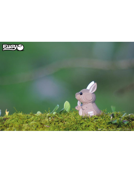 Eugy 3D Kangourou - Puzzle animal australien écologique