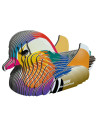 Eugy puzzle 3d - oiseau - canard mandarin