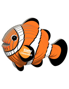 Eugy 3D Poisson Clown - Puzzle tropical écologique