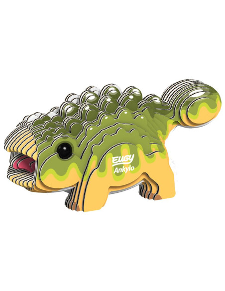 Eugy puzzle 3d - prehistoire - ankylosaurus