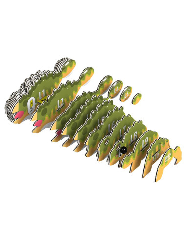 Eugy puzzle 3d - prehistoire - ankylosaurus