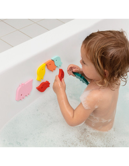 Quut - puzzle de bain - le cortège d'animaux
