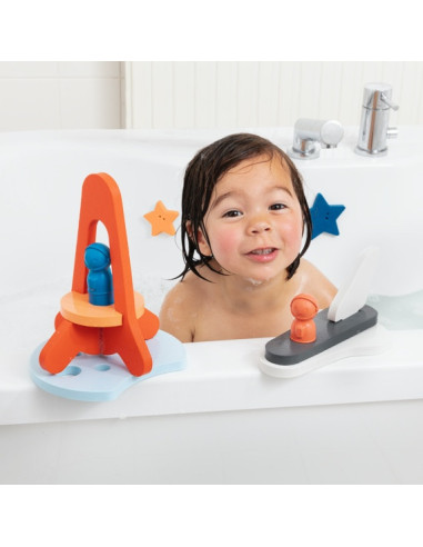 Quut - puzzle de bain - cap sur la lune