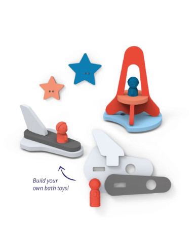 Quut - puzzle de bain - cap sur la lune