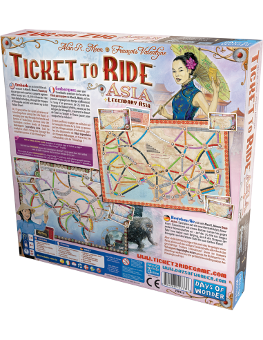 Les Aventuriers du Rail : Asie (Ext)