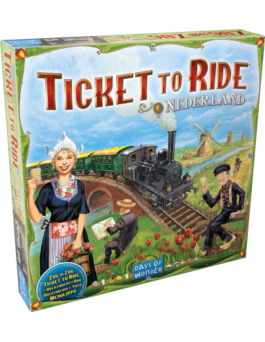 Les Aventuriers du Rail : Pays-Bas (Ext)