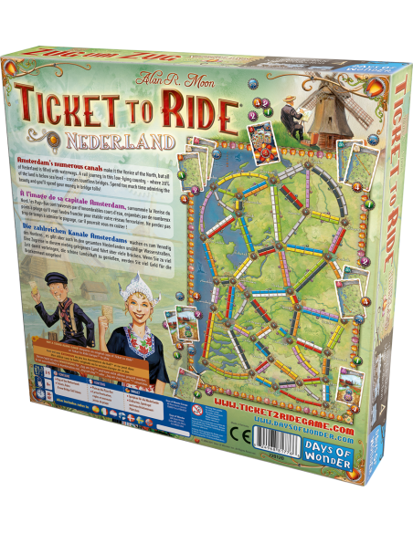 Les Aventuriers du Rail : Pays-Bas (Ext)