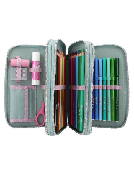 Miss melody trousse à 3 compartiments led coeurs