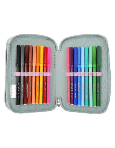 Miss melody trousse à 3 compartiments led coeurs