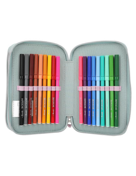 Miss melody trousse à 3 compartiments led coeurs