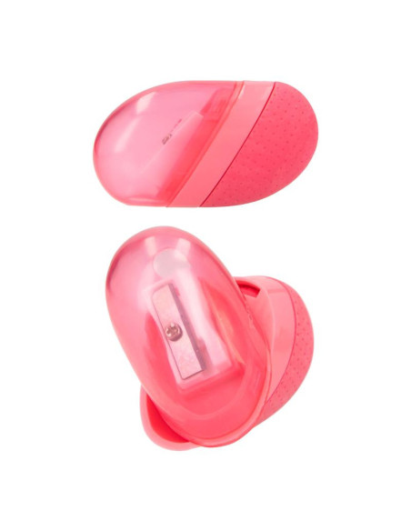 Topmodel coeur 2-en-1, gomme & taille-crayon best friends