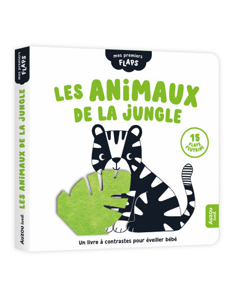 Mes premiers flaps - les animaux de la jungle