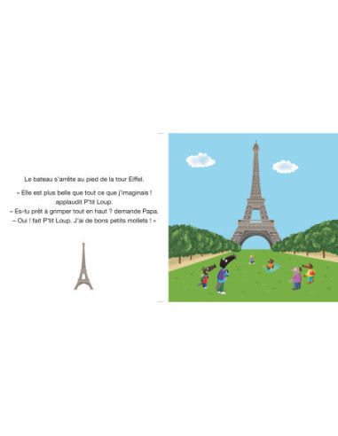 P'tit loup visite paris