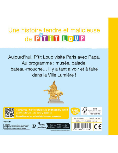 P'tit loup visite paris