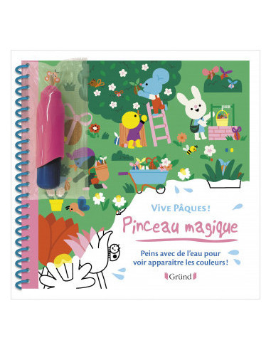 Pinceau magique vive paques - grund