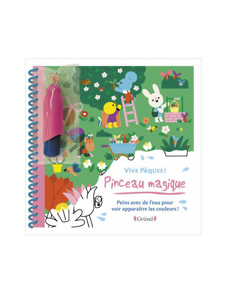 Pinceau magique vive paques - grund