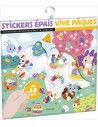 Stickers epais - vive paques