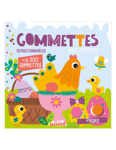 Gommettes pour les petits - pâques - grund