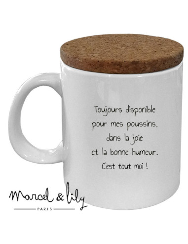 Mug céramique - message - Mamie trop géniale - fête des grands mères - Marcel & Lily