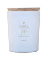 Bougie Végétale Artisanale "Maman Love" Miel - Marcel & Lily