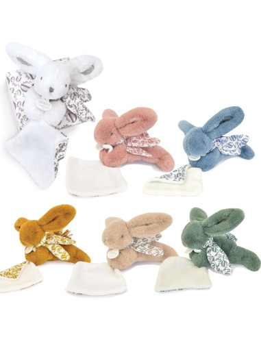 Peluche Lapin DOUDOU - Pantins assortis