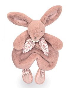 Lapin DOUDOU - Doudou rose 2