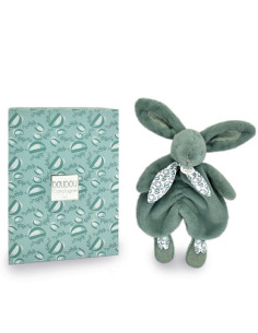 Lapin DOUDOU - Doudou vert sauge
