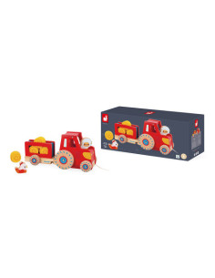 Ferme - tracteur a tirer - janod 2