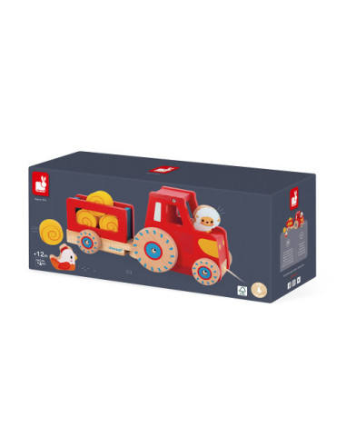 Ferme - tracteur a tirer - janod