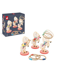 Jeu de Lancer d'Anneaux Chevaux Applepop - Janod 2
