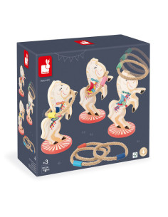 Jeu de Lancer d'Anneaux Chevaux Applepop - Janod
