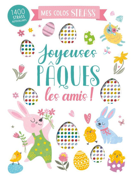 Mes colos strass - joyeuses pâques