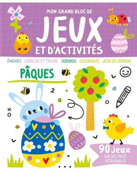 Bloc jeux et activites paques