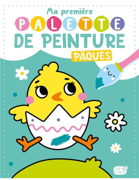 Ma première palette de peinture : Pâques