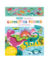 Mes tout premiers autocollants - 1000 premières gommettes formes dinosaures