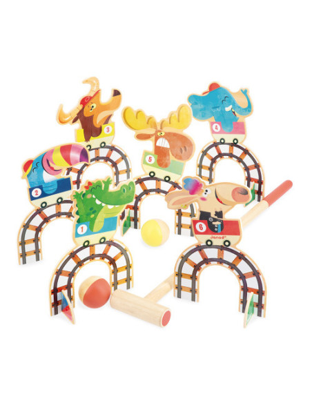 Croquet Grand Huit Applepop - Janod