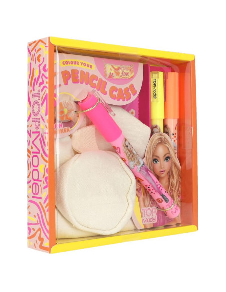 Topmodel colour your pencil case