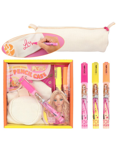 Topmodel colour your pencil case